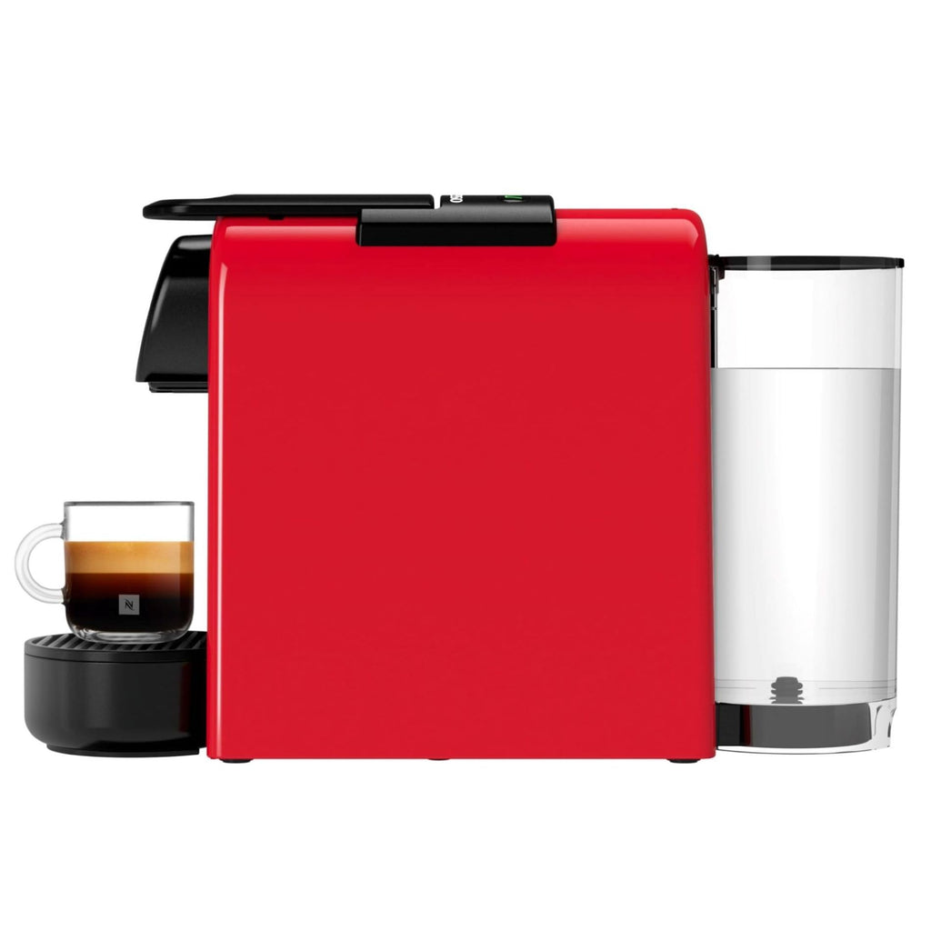 Elvato Essenza Mini Rouge Rubis EN85.R – Machine à Café 19 Bars, Kit de Bienvenue Inclus