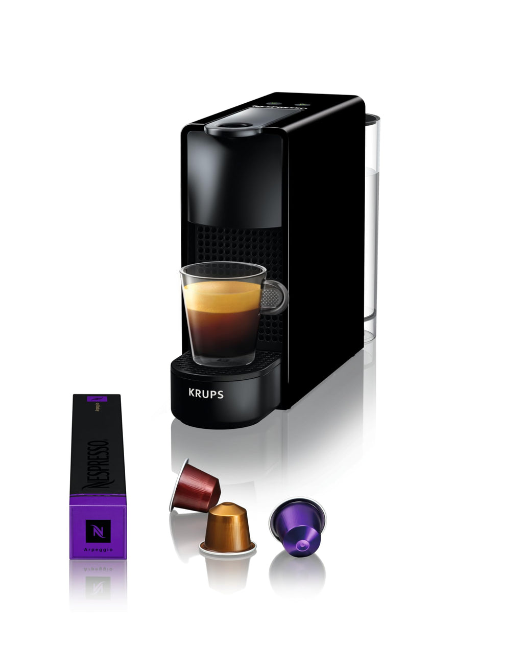 Elvato Essenza Mini Noir YY2910FD – Machine à Café 19 Bars, Design Compact