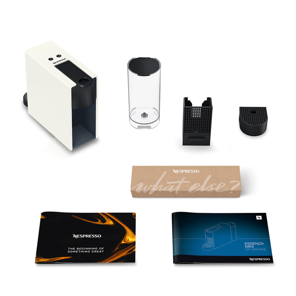 Elvato Essenza Mini XN110110 – Cafetière Manuelle 0,6L, Noir et Blanc