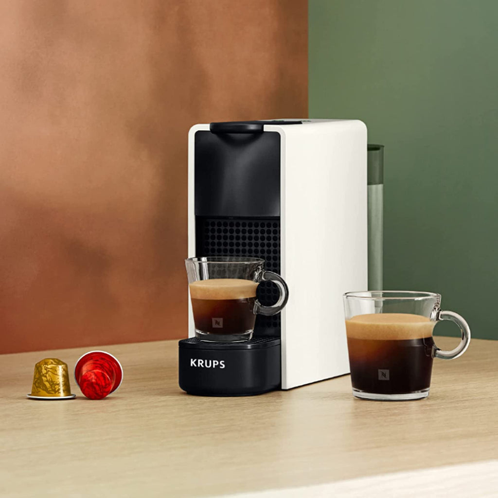 Elvato Essenza Mini XN110110 – Cafetière Manuelle 0,6L, Noir et Blanc
