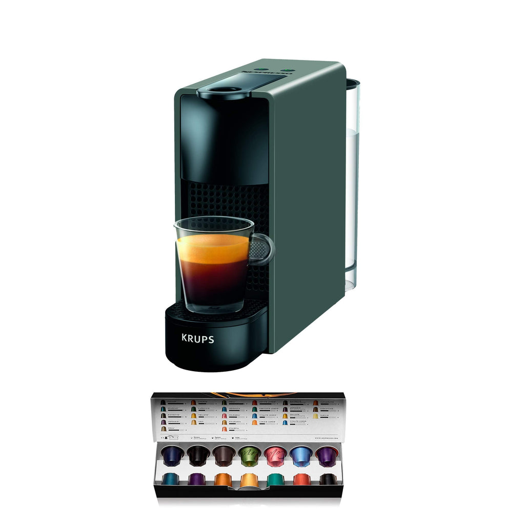 Elvato Essenza Mini XN110BRD – Machine à Café à Capsules 0,6L, 19 Bars, Classe Énergétique A